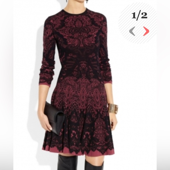 Alexander McQueen stretch wool dress - Picture 6 of 8